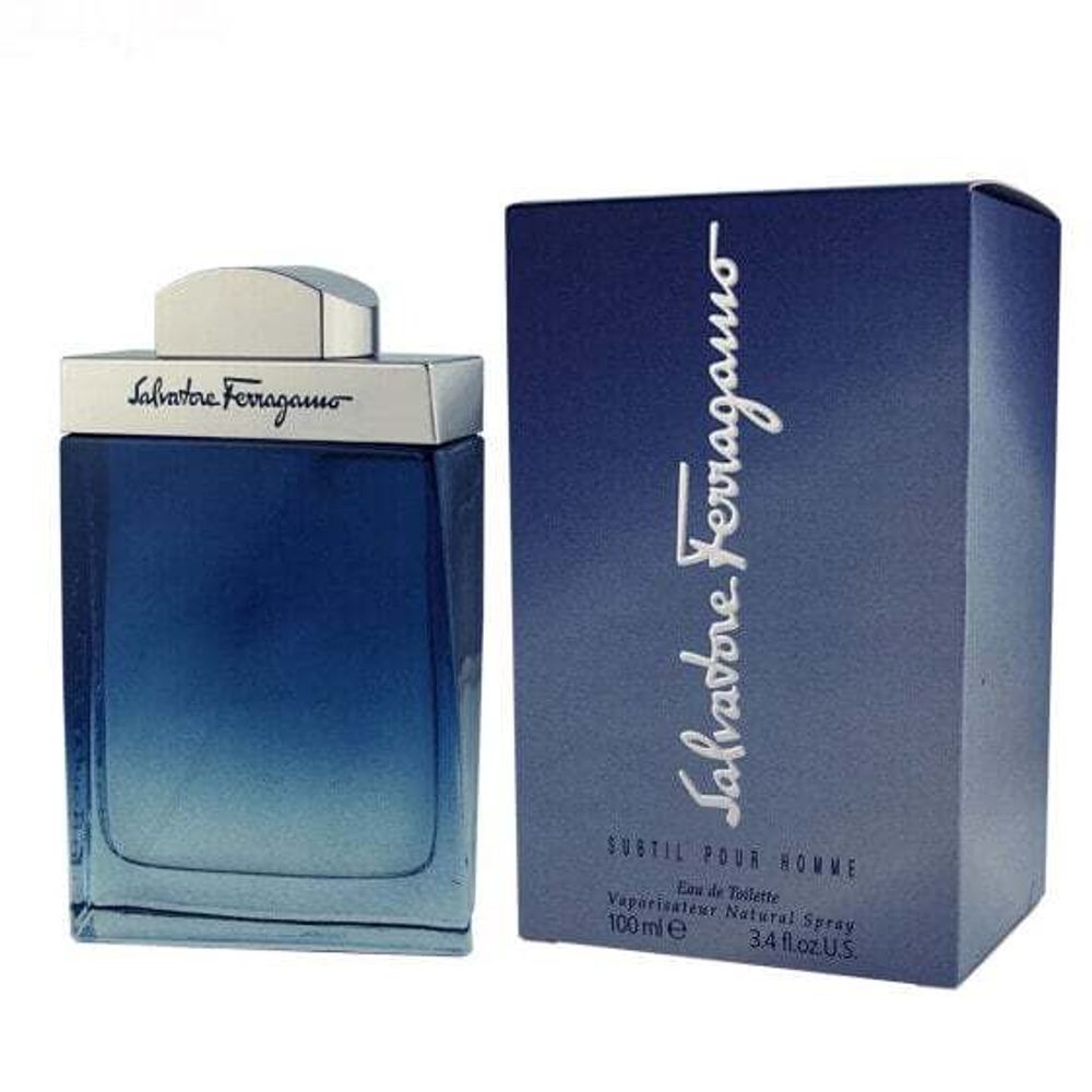 Мужская парфюмерия Мужская парфюмерия Salvatore Ferragamo EDT Subtil Pour Homme 100 ml