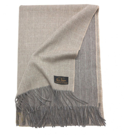 Плед 130х180 Glen Saxon Lamcash Light Natural 004 Германия-Шотландия