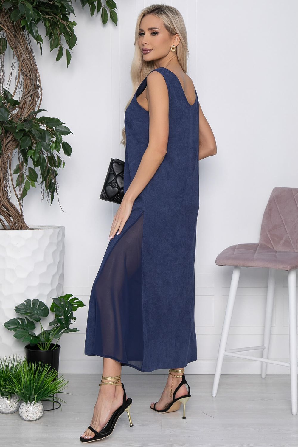 Сарафан Новый сезон (синий) П10702 LT Collection