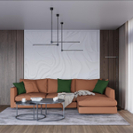 7101/15FL HIGHTECH ODL25 000 Напольный светильник поворотн на 350° акрил/металл IP20 LED 3000K 220-240V FODEN