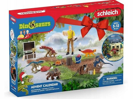 Фигурки Schleich - Адвент-календарь Шляйх с фигурками динозавров 2023 - Динозавры 98984