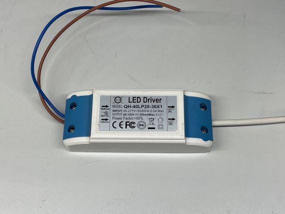 Драйвер QH-40LP40W 20-36*1W 60-120V 350mA 28398