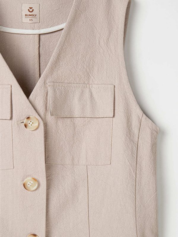 Костюм из льна и хлопка 