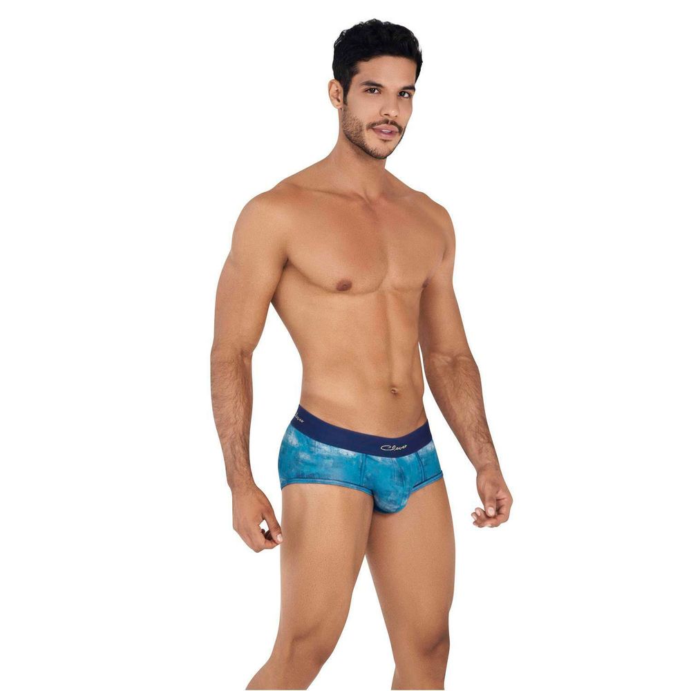 Мужские трусы брифы синие Clever RISK PIPING BRIEF 040208