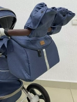 Детская коляска Luxmom 518 3в1 (синий)