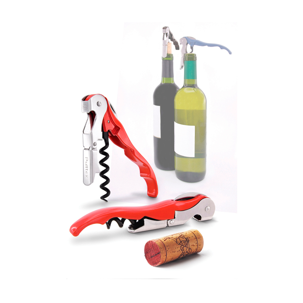 Штопор для вина Pulltap's Corkscrew Red + чехол Pulltex
