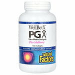 Natural Factors, WellBetX, PGX, с шелковицей, 180 капсул