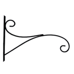 Крючок для подвесных кашпо средний (Черный) М0000220