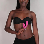 Розовый вибратор-кролик Je Joue Hera - 18 см. (Цвет: розовый)