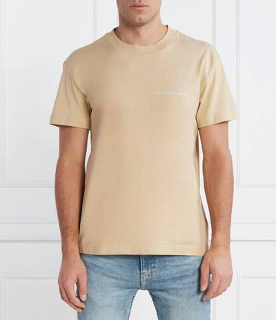 Футболка CALVIN KLEIN JEANS - бежевый(J30J324671)
