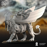 Grand Alliance Death Tomb Kings Khemrian Warsphinx миниатюра для dnd, днд, pathfinder, фентези, Настольная игра, НРИ, Варгейм, РПГ