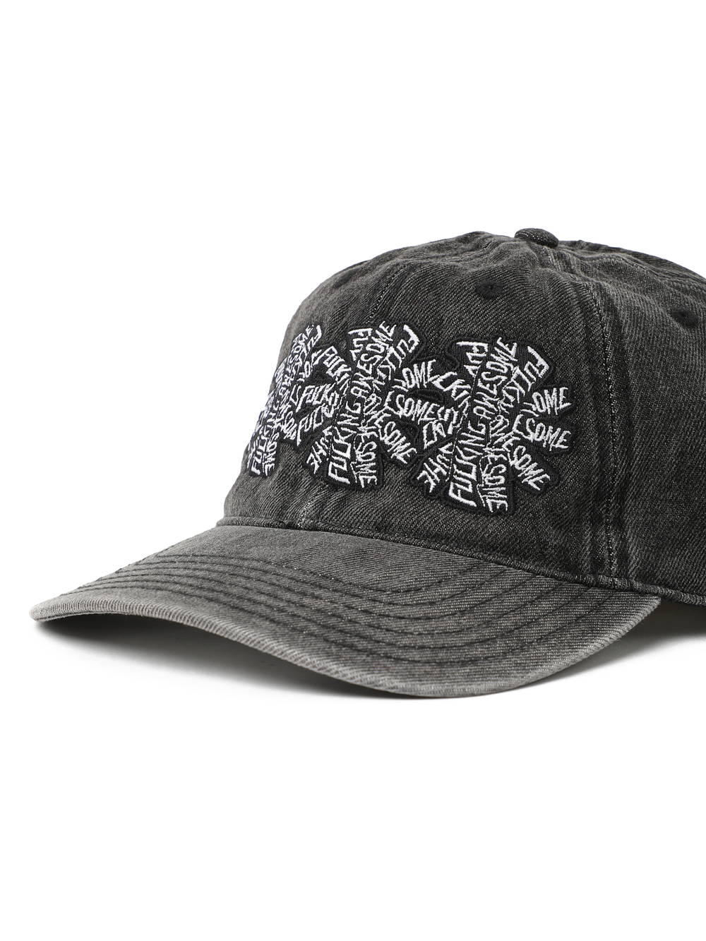 Кепка Three Spiral Washed Denim 6- Panel Hat
