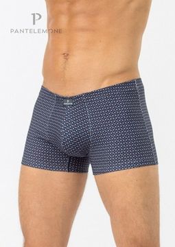Трусы мужские боксеры Pantelemone PMH-1314, геометрия синяя