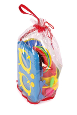 Пластмассовый игрушечный набор "Посуда" (15*15*30 см), пакет