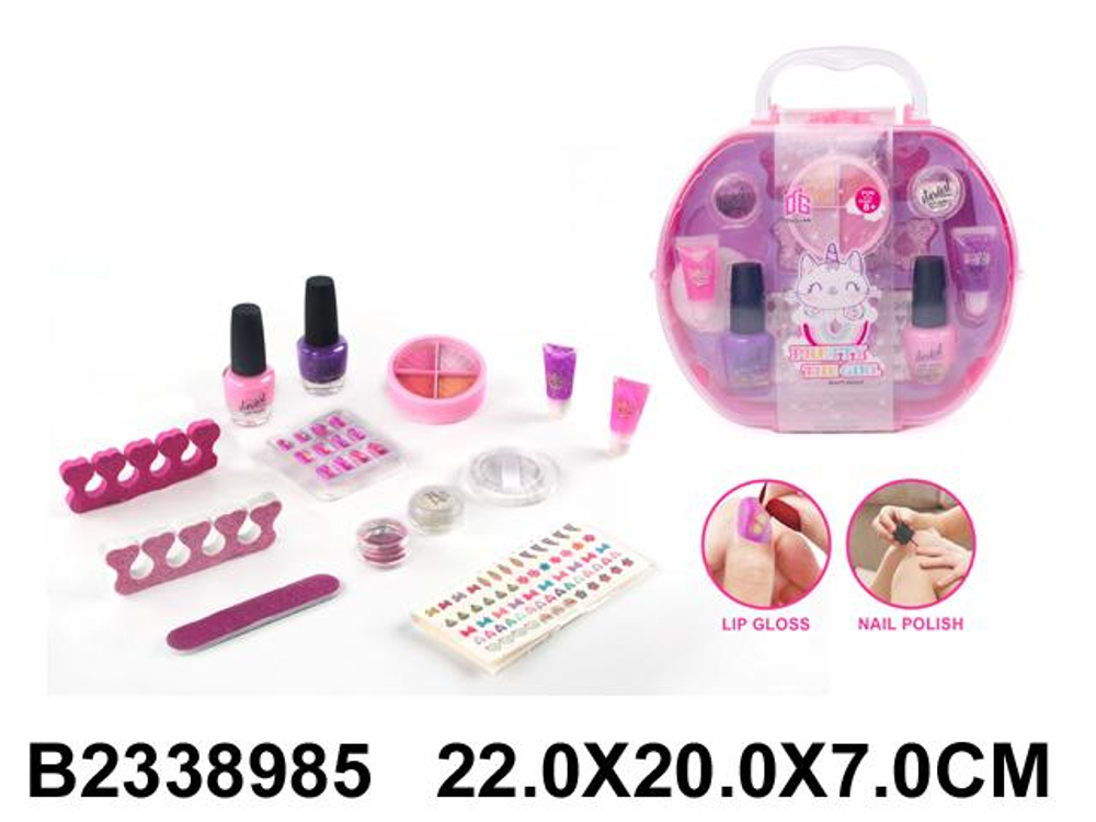 Набор косметики д/девочки, чемод. 2615E