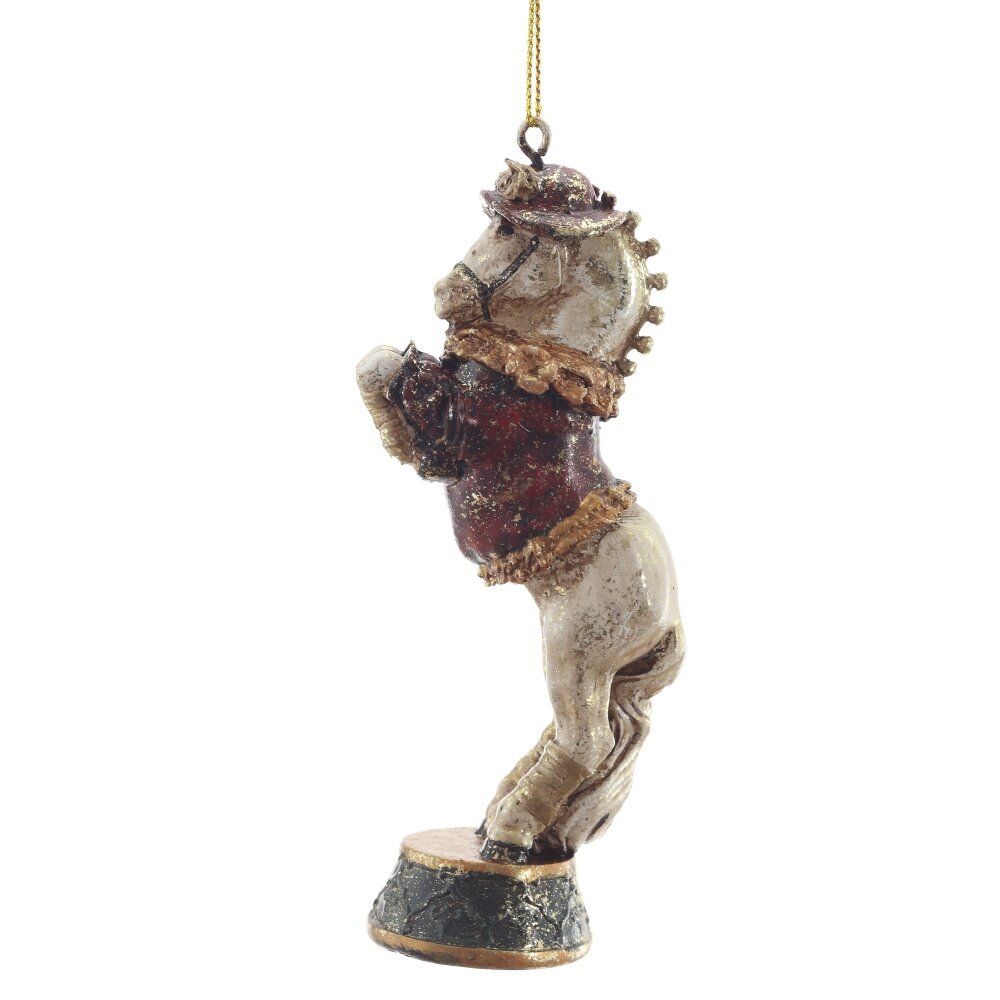 GAEM Фигурка декоративная подвесная"Лошадь", L5,5 W3,5 H13 см