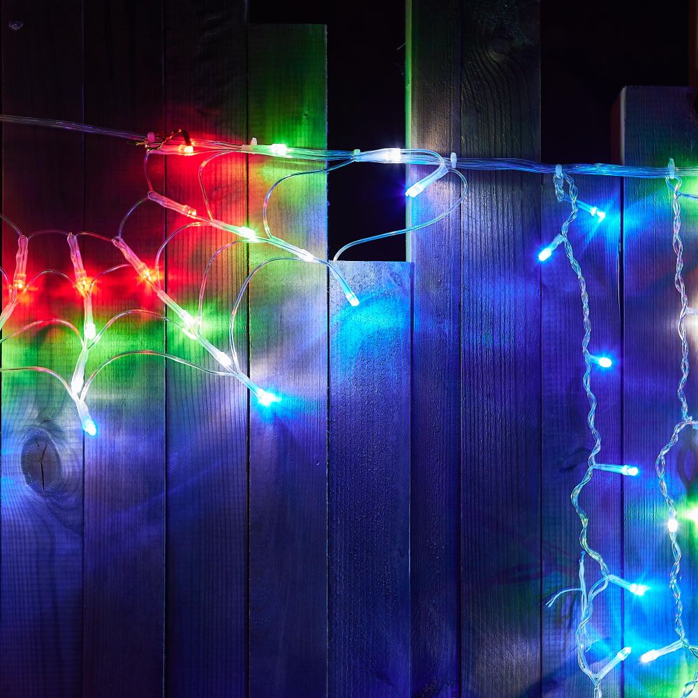 ULD-E1906-180-DTK MULTI IP20 RAINBOW-2 Занавес светодиодный фигурный Радуга. 1.9х0.6м. 14 подвесов. 180 светодиодов. Красный. зеленый. белый. синий свет. Провод прозрачный. TM Uniel.