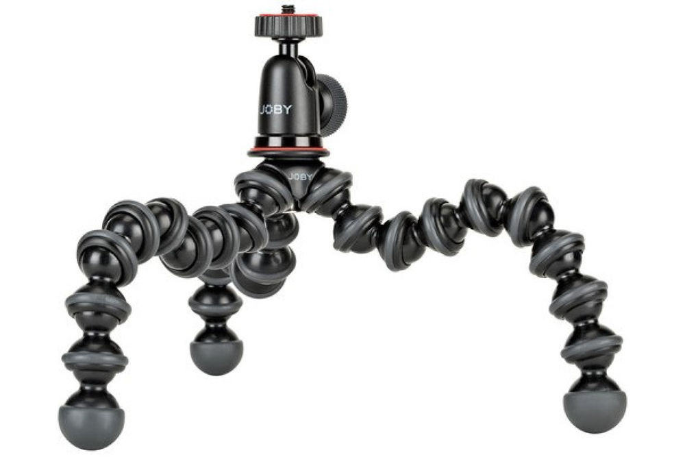 Штатив Joby GorillaPod 1K Kit с головой, черный/серый
