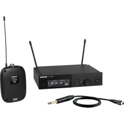 Shure SLXD14 — Цифровая радиосистема (поясной передатчик SLXD1, кабель WA302)