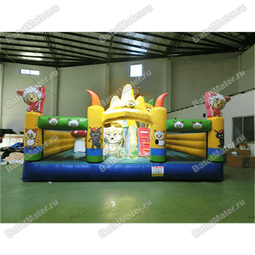 Коммерческий надувной батут "Овечки"