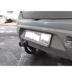 Фаркоп Renault Sandero 2009-2014 (сборка Россия), условно-съемный,(без электрики) Трейлер.9030