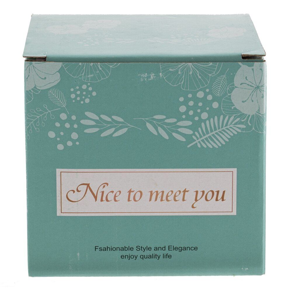 GAEM Кружка с крышкой и ложкой 440 мл, L8,4 W8,4 H8,3 см