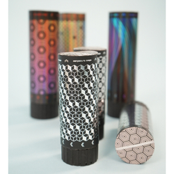 Хлопушки пружинные Блеск серпантин с серебряной печатью, 1 шт.