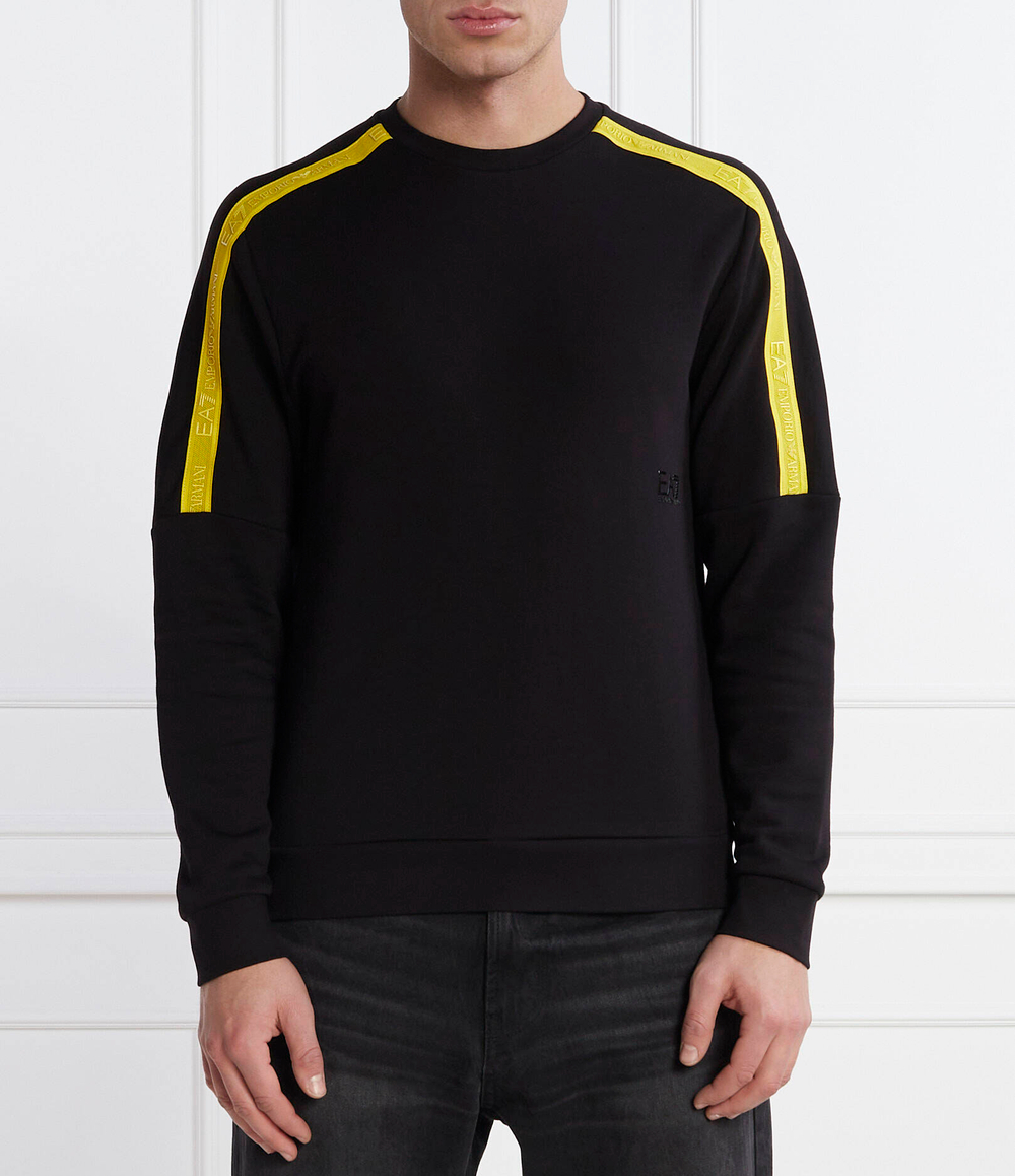 Худи EA7 - черный(3DPM56 PJEQZ)