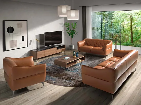 Кресло Angel Cerda 5098 с кожаной обивкой капитоне