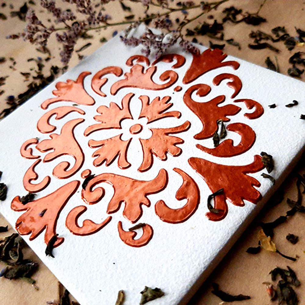 Текстурная паста акриловая моделирующая «Медь»