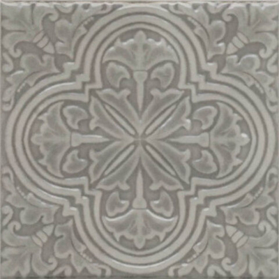 Декор Фес серый глянцевый (KMD3STA006BN)