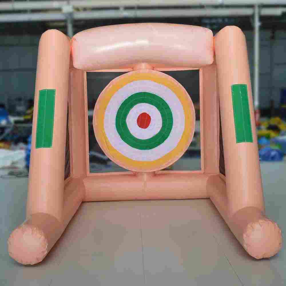 Надувной дартс «Десяточка» на подкачке, диаметр 3 м, размер 3×2,7×2,4 м