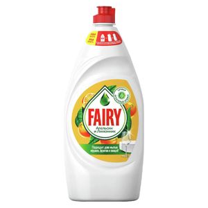 Средство для посуды игрушек фруктов и овощей  FAIRY апельсин и лиммоник  900 мл/бут 12 бут/кор