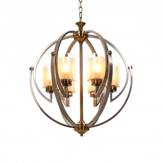 Подвесная люстра Lumina Deco Bergen LDP 1232-6 SN+MD