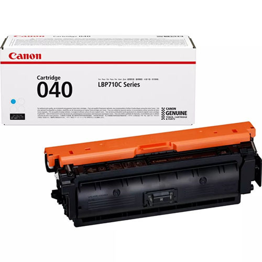 Тонер-картридж CANON 040 C для LBP 710CX/712CX голубой (0458c001)