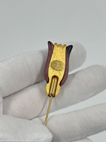 Брошь булавка Тюльпан Givenchy 1978 год