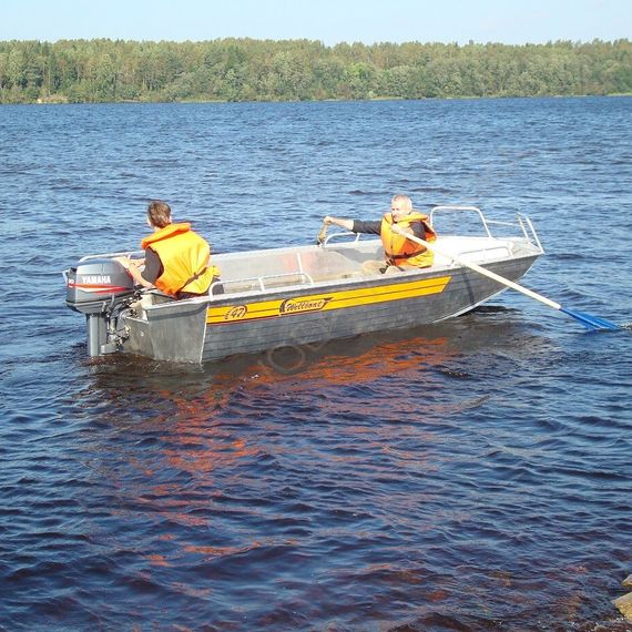 Алюминиевая лодка Wellboat 47