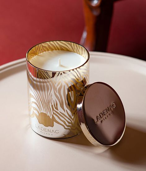 Zebra, свеча Africa collection, Ladenac Milano