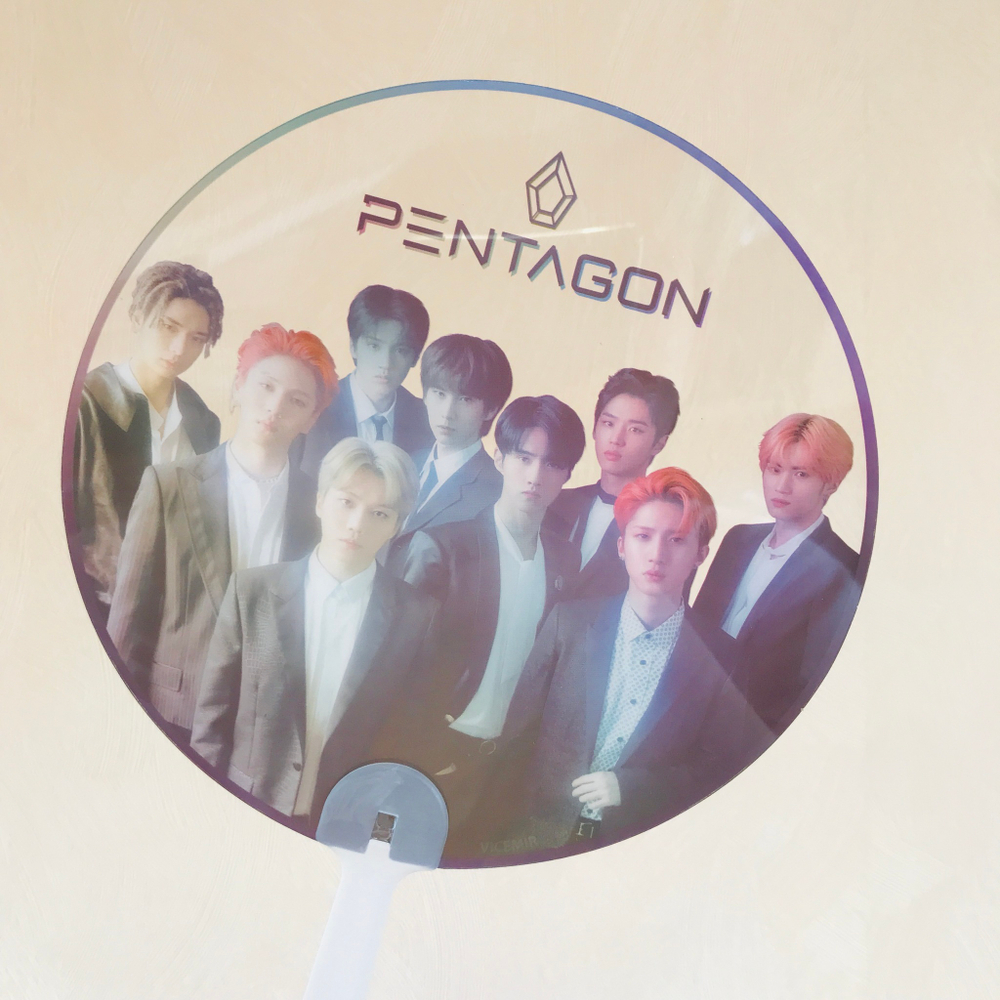 Пластиковый веер - Pentagon