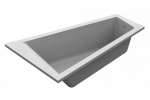 Ванна акриловая Vayer Tessa 160х100 белая