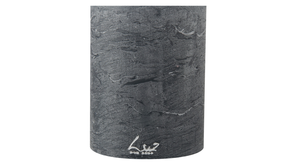 Свеча 7х10см Luz your senses Рустик базальт