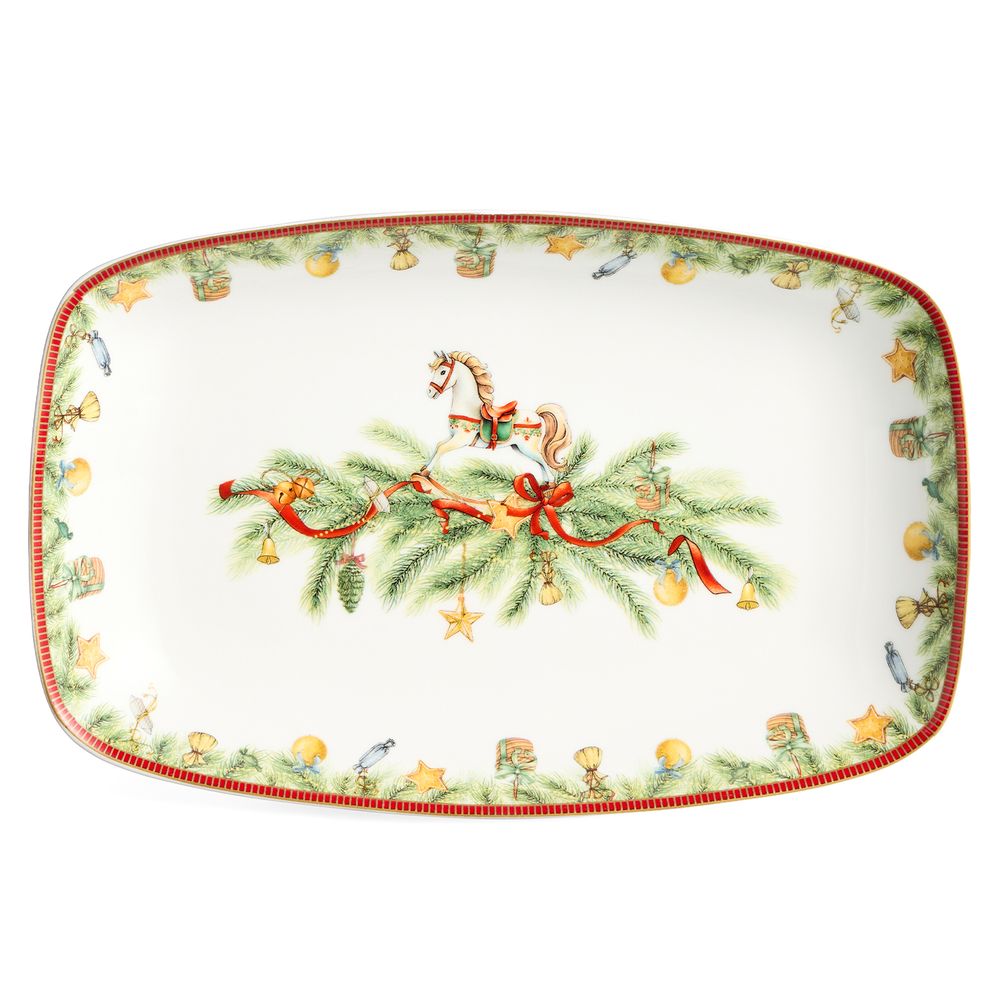 БЛЮДО LEFARD "ЩЕЛКУНЧИК" 25,3*16,3*3,2 СМ (КОР=12ШТ.)