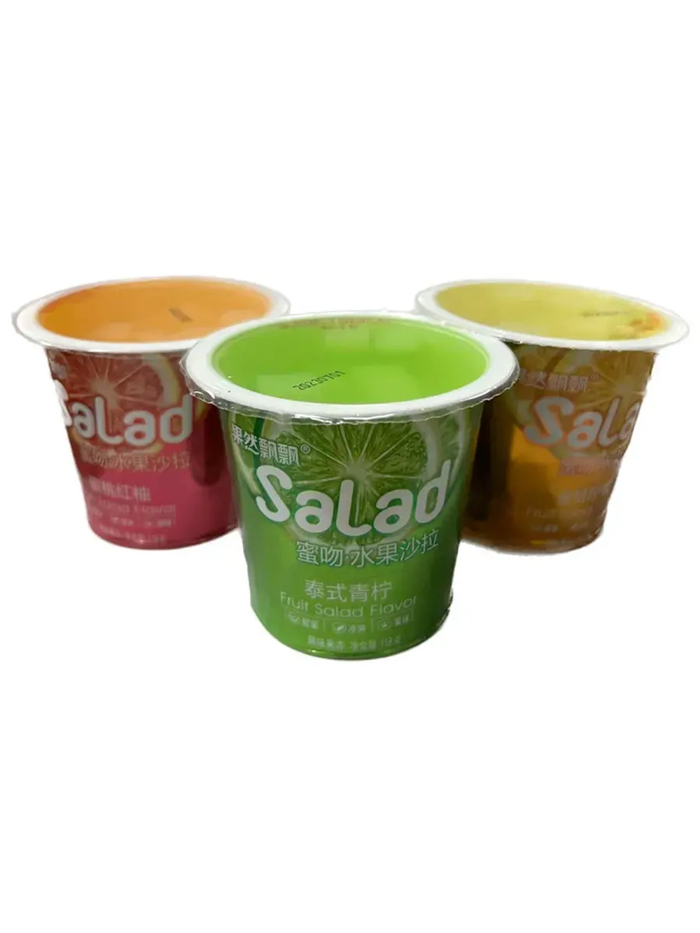 Желе фруктовое в стаканчике со вкусом Цитрусов 118 г * 4 шт