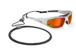 Спортивные очки LiP Surge Aero / Stone White - Black / PC Polarized / Levante Series ML Red Smoke