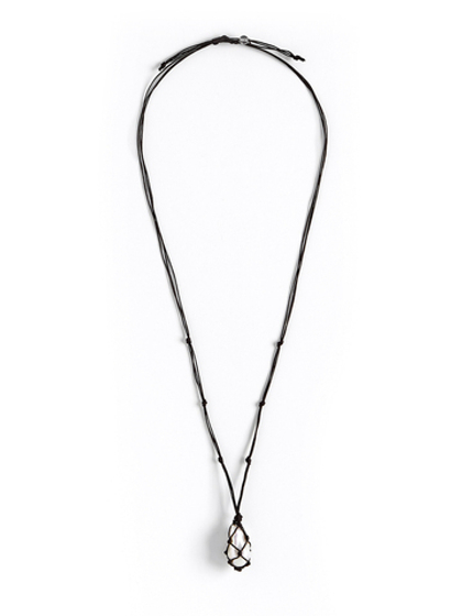 Колье "Cord Pearl" Brown с жемчугом