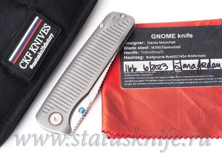 Нож CKF/Yeti Gnome Гном (M390, титан)