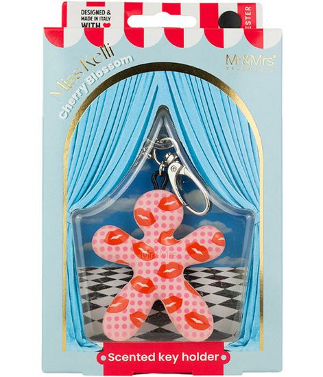Цветы вишни, аромабрелок с шармом Miss Kelli губки, Mr&Mrs Fragrance