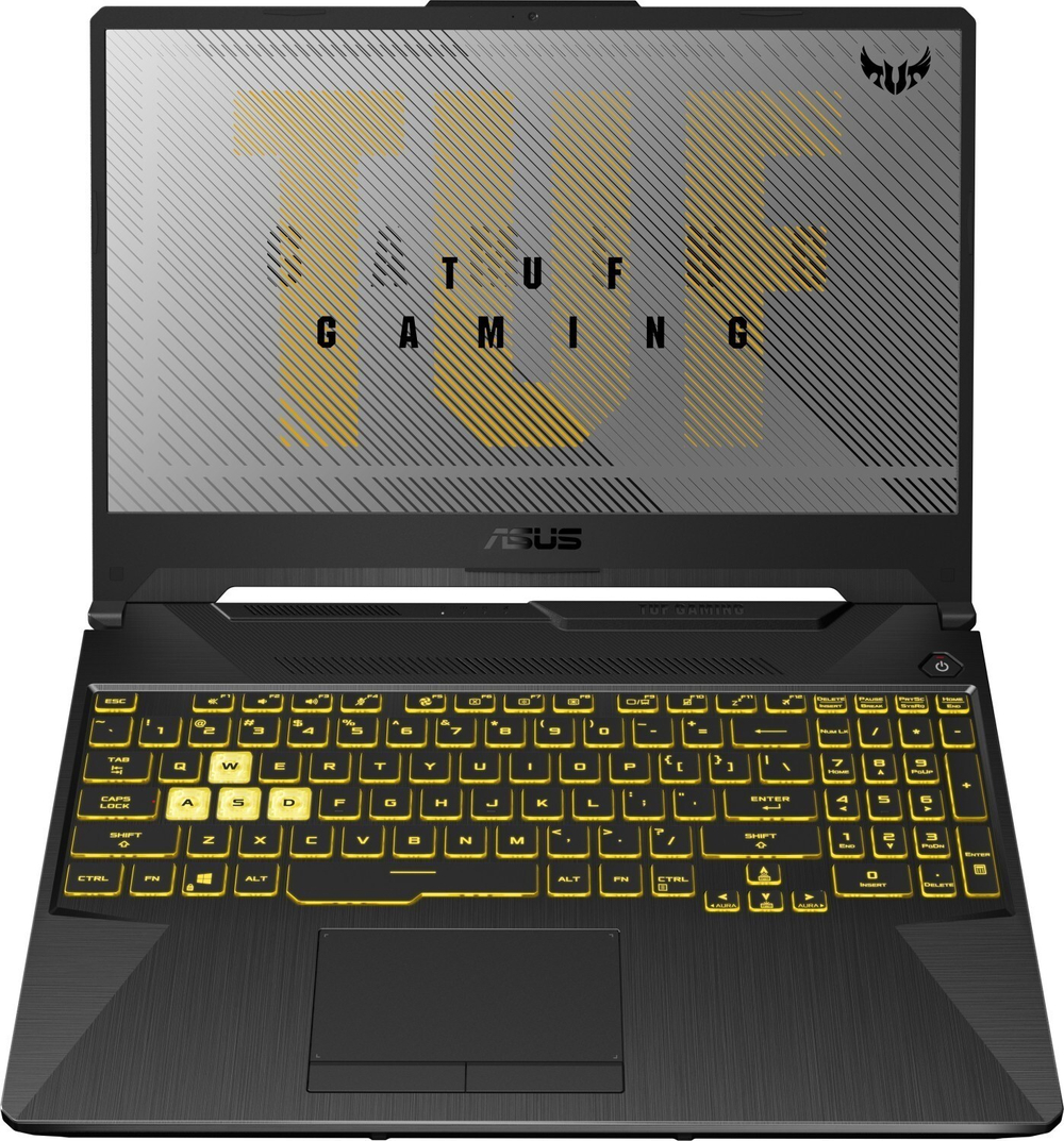 Ноутбук Asus TUF Gaming FX506LH-HN197 Core i5 10300H/16Gb/SSD512Gb/NVIDIA GeForce GTX 1650 4Gb/15.6;;/FHD (1920x1080)/noOS/grey/WiFi/BT/Cam
