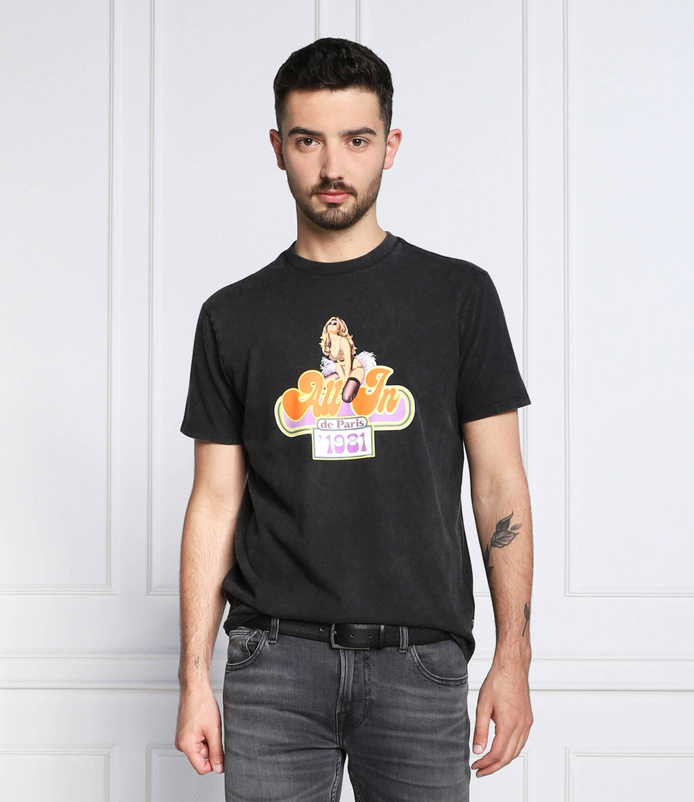 футболка all GUESS - графитовый (M2YI59 KA260)