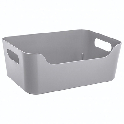Корзинка универсальная "scandi", 340х240х140 мм, 10л (светло-серый)